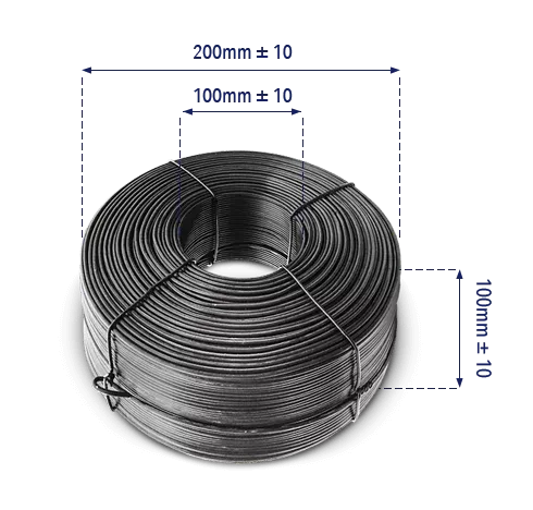 20KG black annealed wire coils