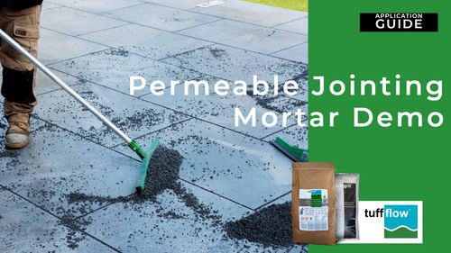 tuffflow jointing mortar demonstration
