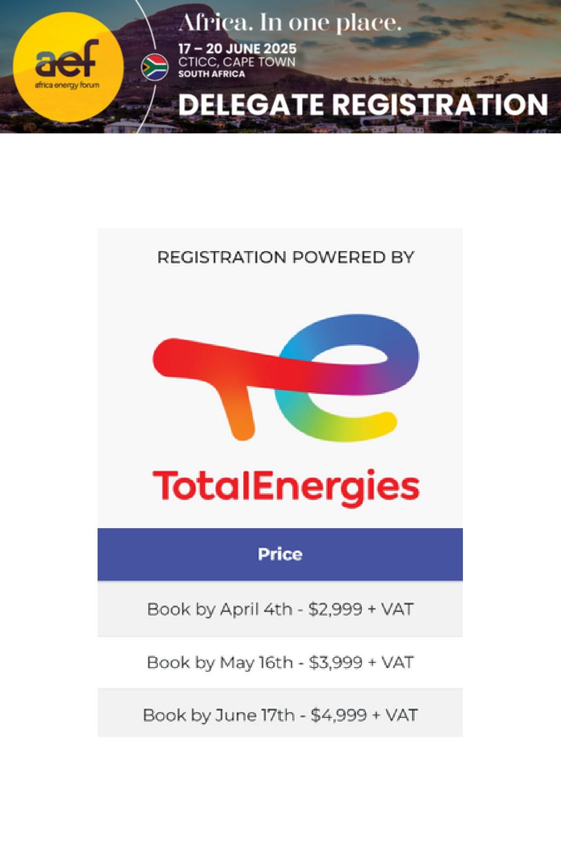 aef25 Registration