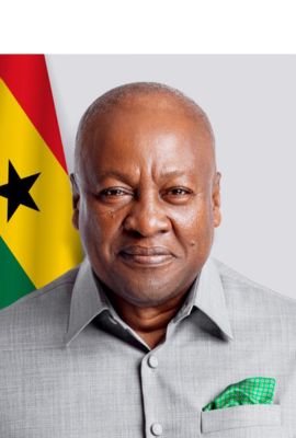 H.E. John Dramani Mahama - Republic of Ghana