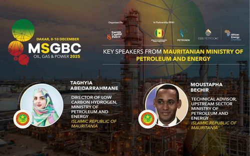 Mauritanian Ministry of Petroleum and Energy Officials to Speak at MSGBC Oil, Gas & Power 2025