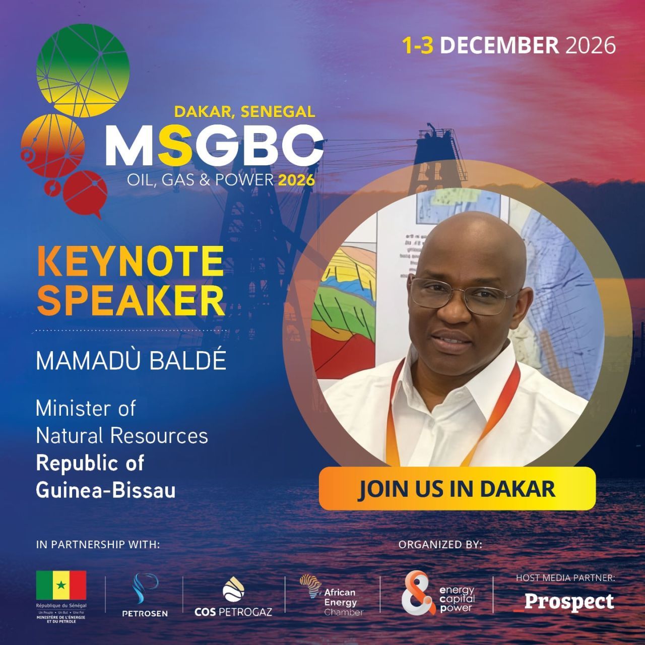 Guinea-Bissau Natural Resources Minister to Join Petroguin Delegation at MSGBC 2026