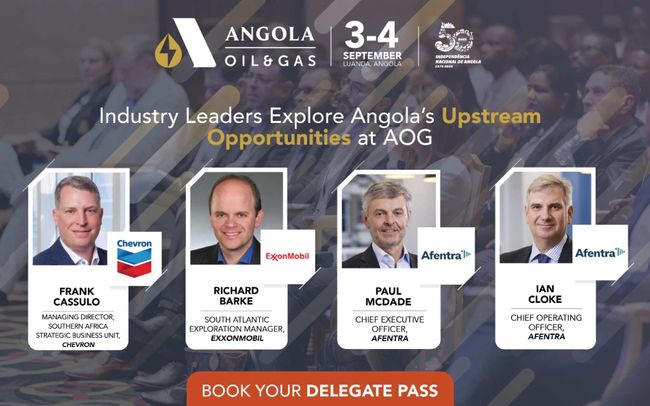 Chevron, ExxonMobil e Afentra juntam-se à AOG 2025 para discutir estratégias de E&P em Angola