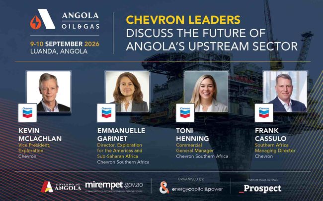 A Chevron, Patrocinadora Ouro, traz uma delegação de altos executivos à AOG 2026