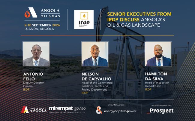 Delegação do IRDP participa na AOG 2026, numa altura em que Angola acelera o investimento no setor a jusante
