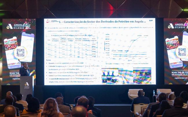 IRDP apresenta estratégia de expansão da refinação e armazenamento de combustíveis em Angola na AOG 2025