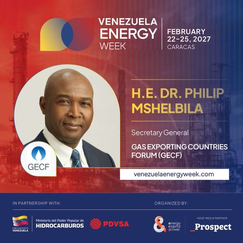 GECF Secretary General Joins VEW 2027 as Venezuela Opens Gas Sector to Investment