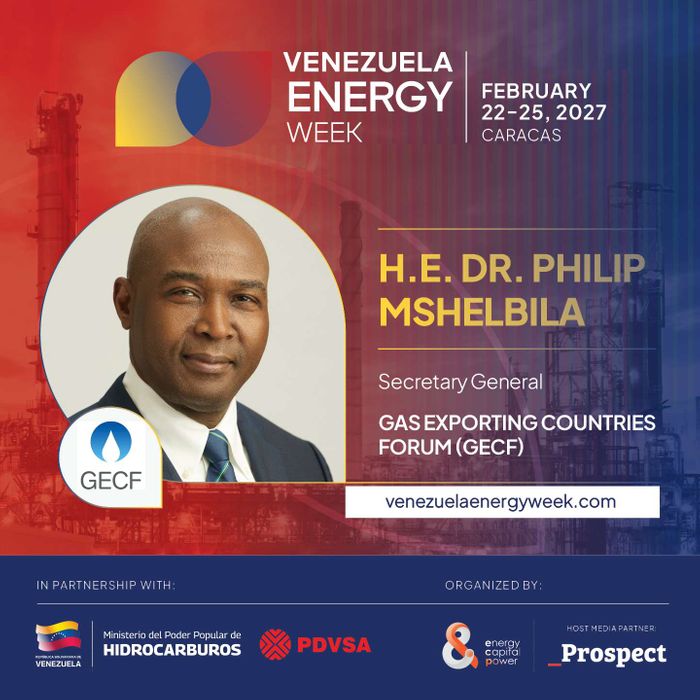GECF Secretary General Joins VEW 2027 as Venezuela Opens Gas Sector to Investment