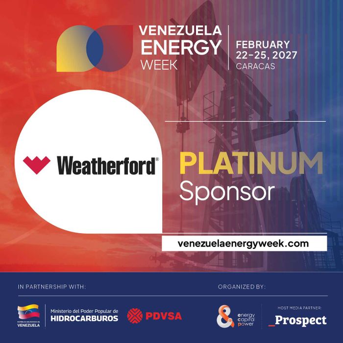 Weatherford Joins VEW 2027 as Platinum Sponsor Ahead of Venezuela Return