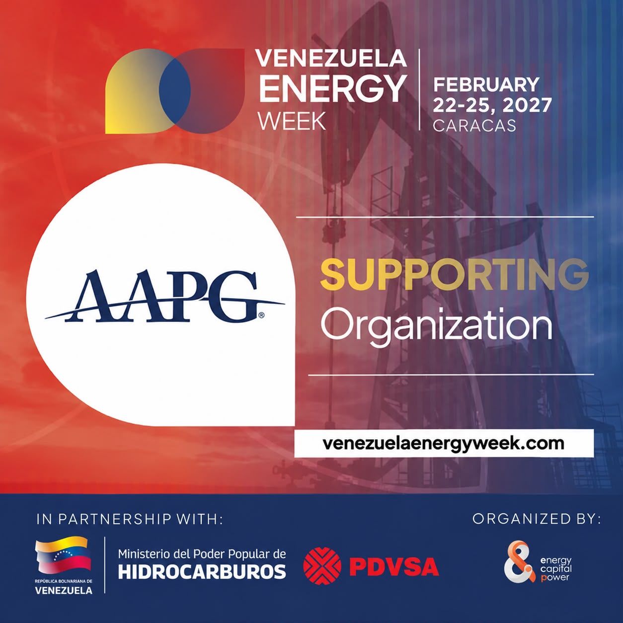 AAPG Joins Venezuela Energy Week as Supporting Organization