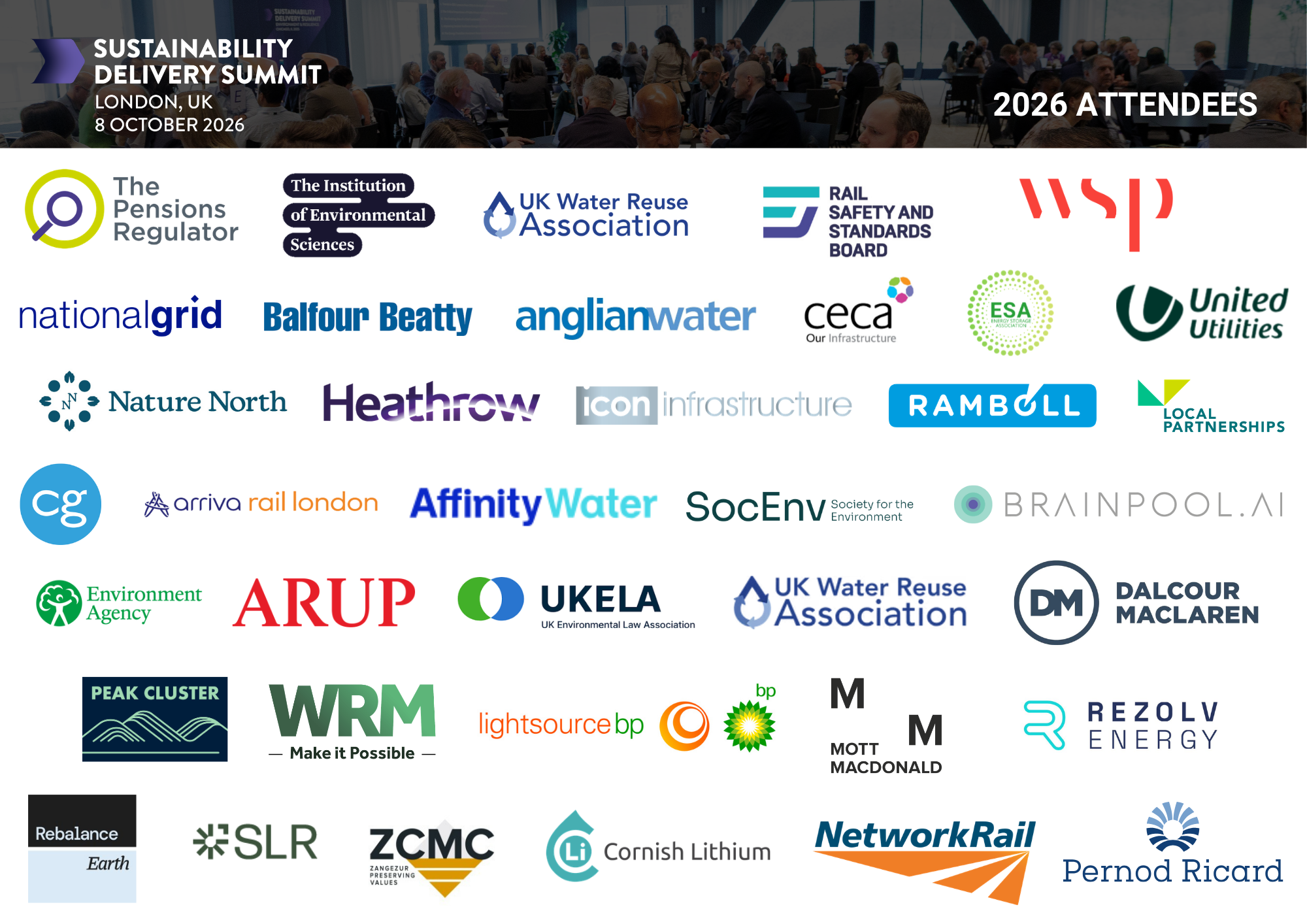 2026 Attendee Logo Wall