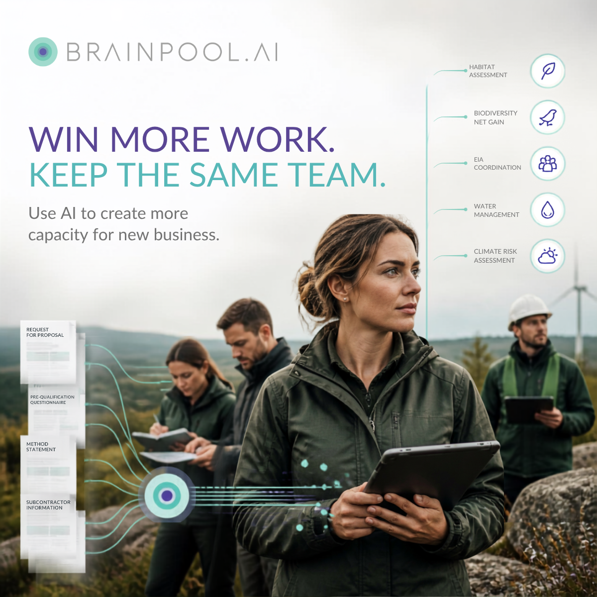Backoffice task automation for Environmental Consultancies