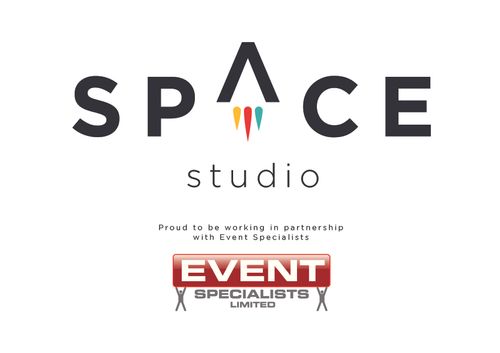 Space Studio in partnership with Event Specialists Sponsor of the Exhibitor bags