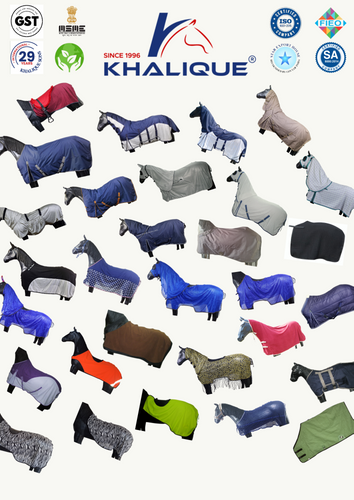 All Horse Rugs/Blankets Range - Khalique