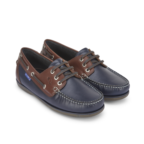 Clipper 2 - Navy/Chestnut