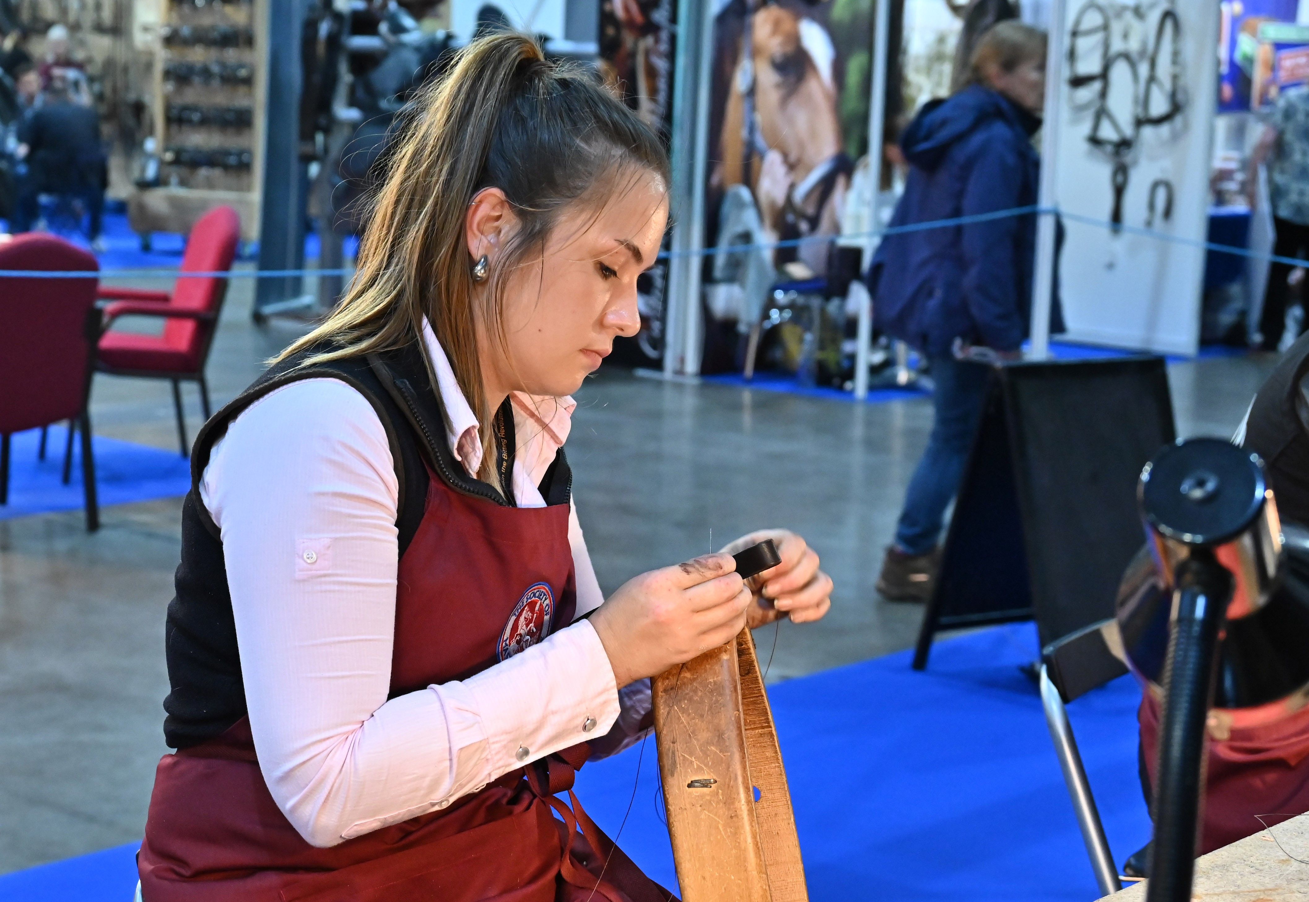 The Saddlery Skills Showcase, sponsored by the Society of Master Saddlers