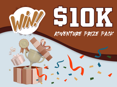 $10K Adventure Pack Giveaway!