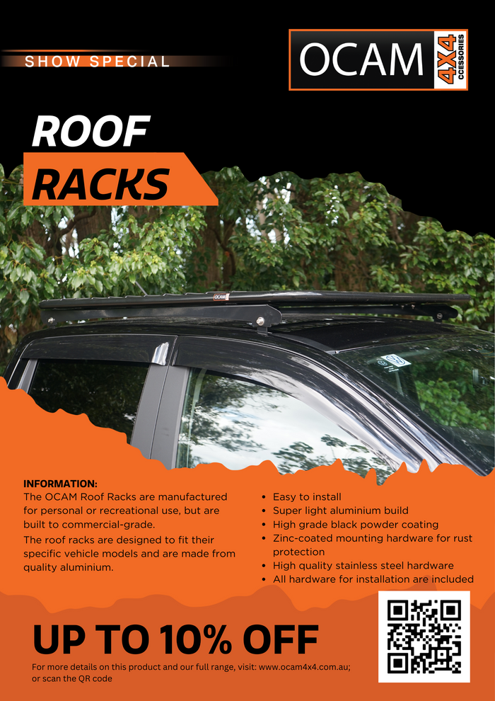 OCAM Roof Racks National 4x4 Outdoors Show