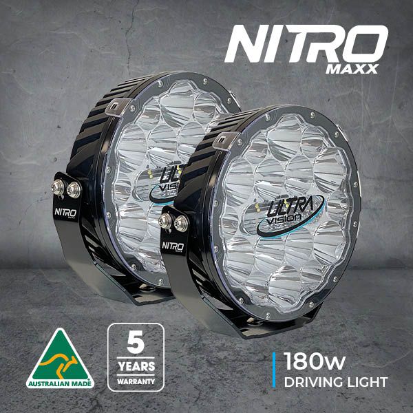 Nitro Maxx Driving Lights National 4x4 Outdoors Show