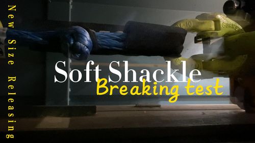 Soft Shackle Breaking Test