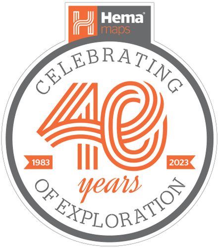 Hema Maps - Celebrating 40 years 1983-2023