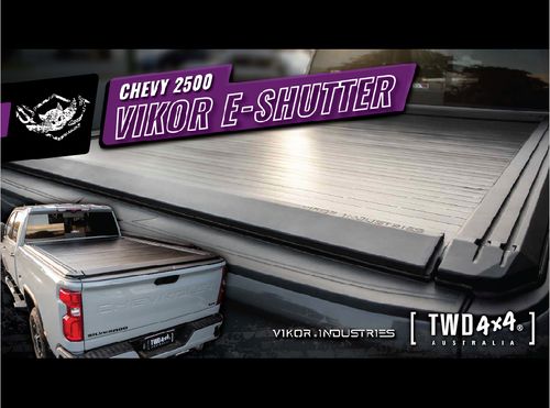 Electric Roller Shutter for Chevy 2500 | VIKOR INDUSTRIES | TWD4x4 Build Showcase