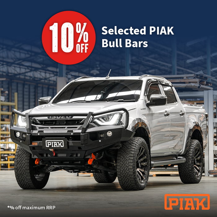 10 OFF PIAK Bull Bars National 4x4 Outdoors Show Brisbane