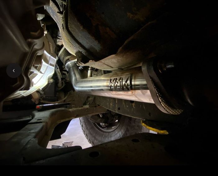 NP300/D23 OFF ROAD DPF DELETE PIPE National 4x4 Outdoors Show Brisbane