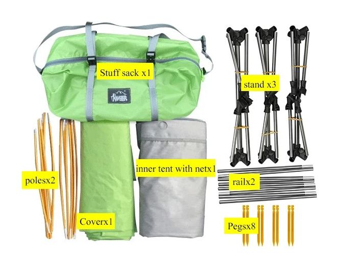 Ultralight Stretcher Tent