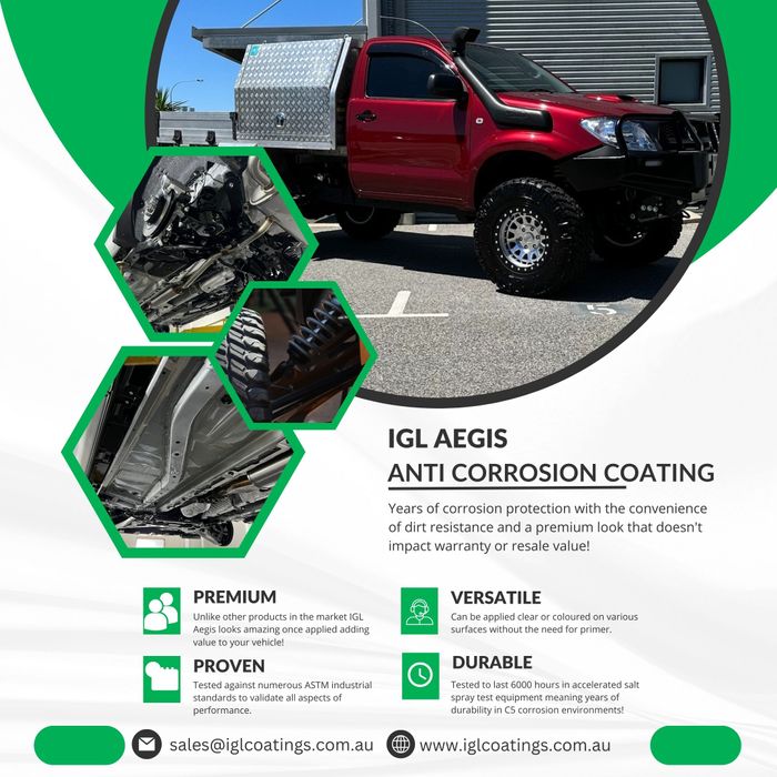IGL Aegis Transparent Anti Corrosion Coating