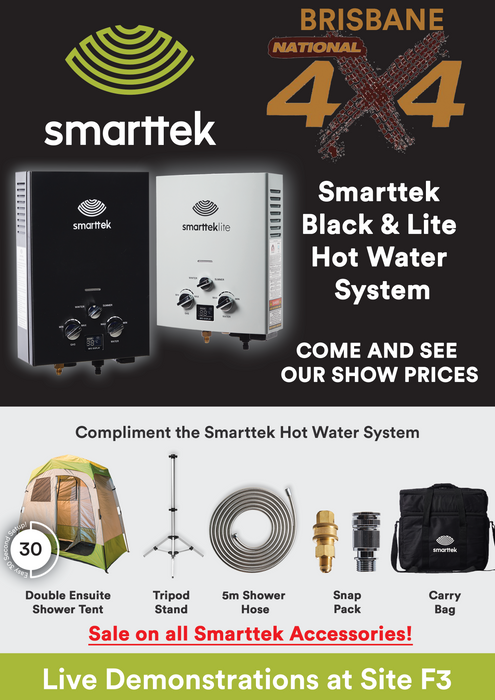 Smarttek Hot Water Systems - National 4x4 Outdoors Show Brisbane