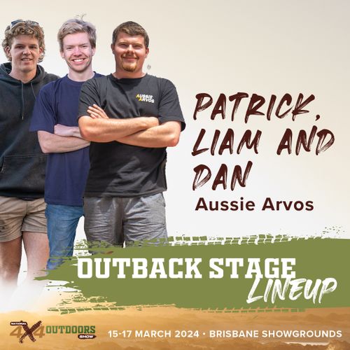 Patrick, Liam & Dan, Aussie Arvos