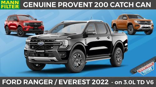 Install Video of Next Gen Ford Ranger / Everest & Amarok V6 Oil Catch Can Kit.