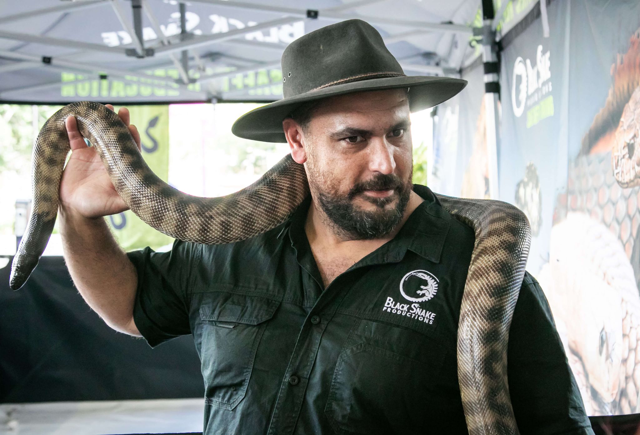 Wildlife show at 4x4 outdoors show