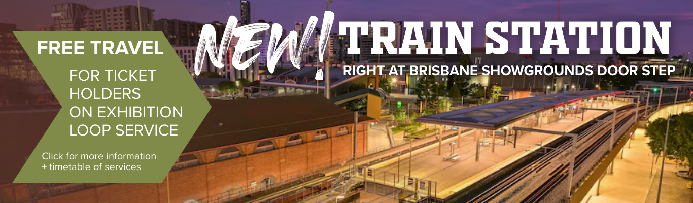 Exhibition Train Station to the National 4x4 Outdoors Show