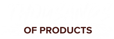 Thousands of 4x4 outdoors products