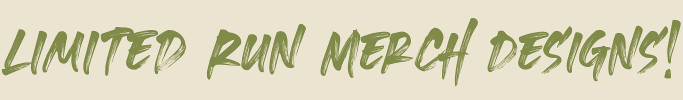 Limited run 2026 merchandise design