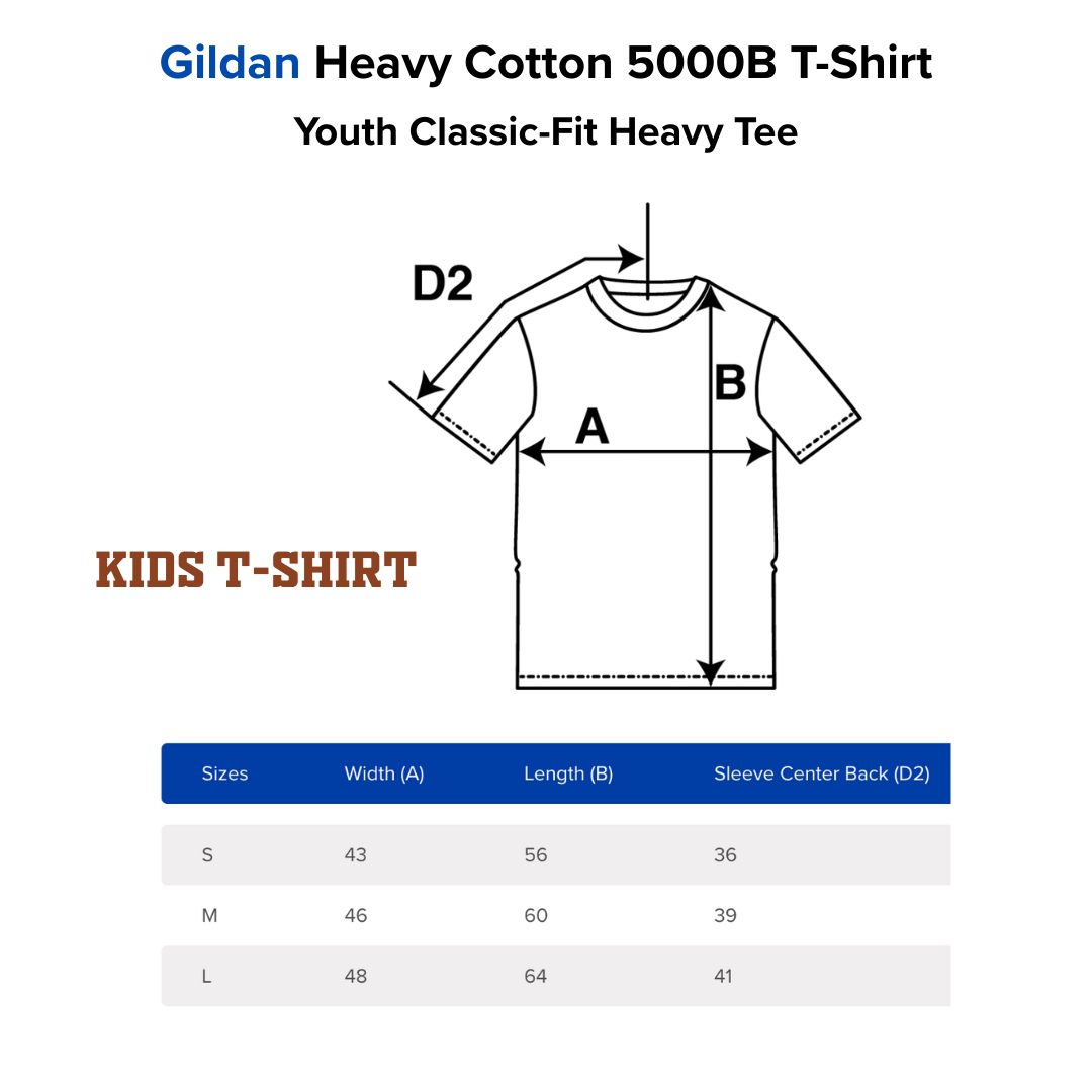 Gildan Size Chart