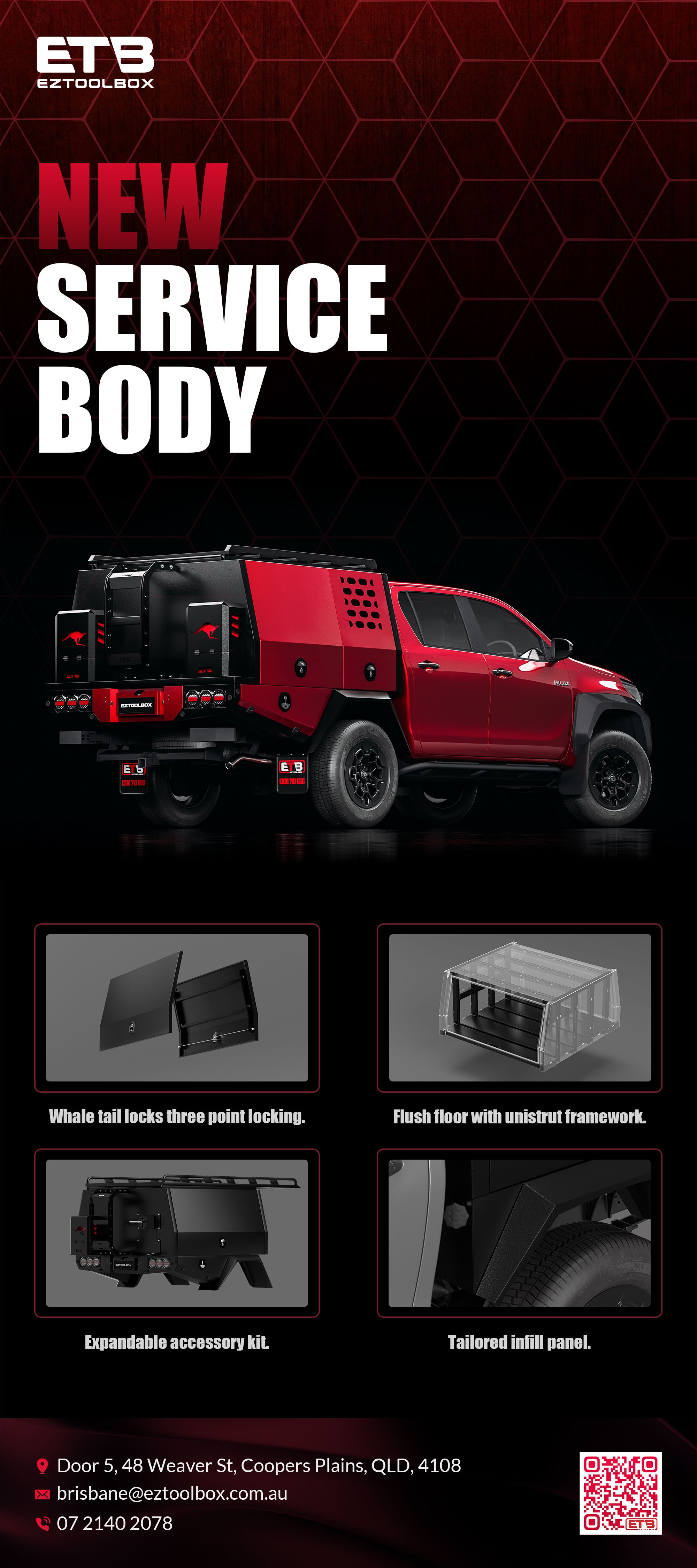 New ETB Service Body