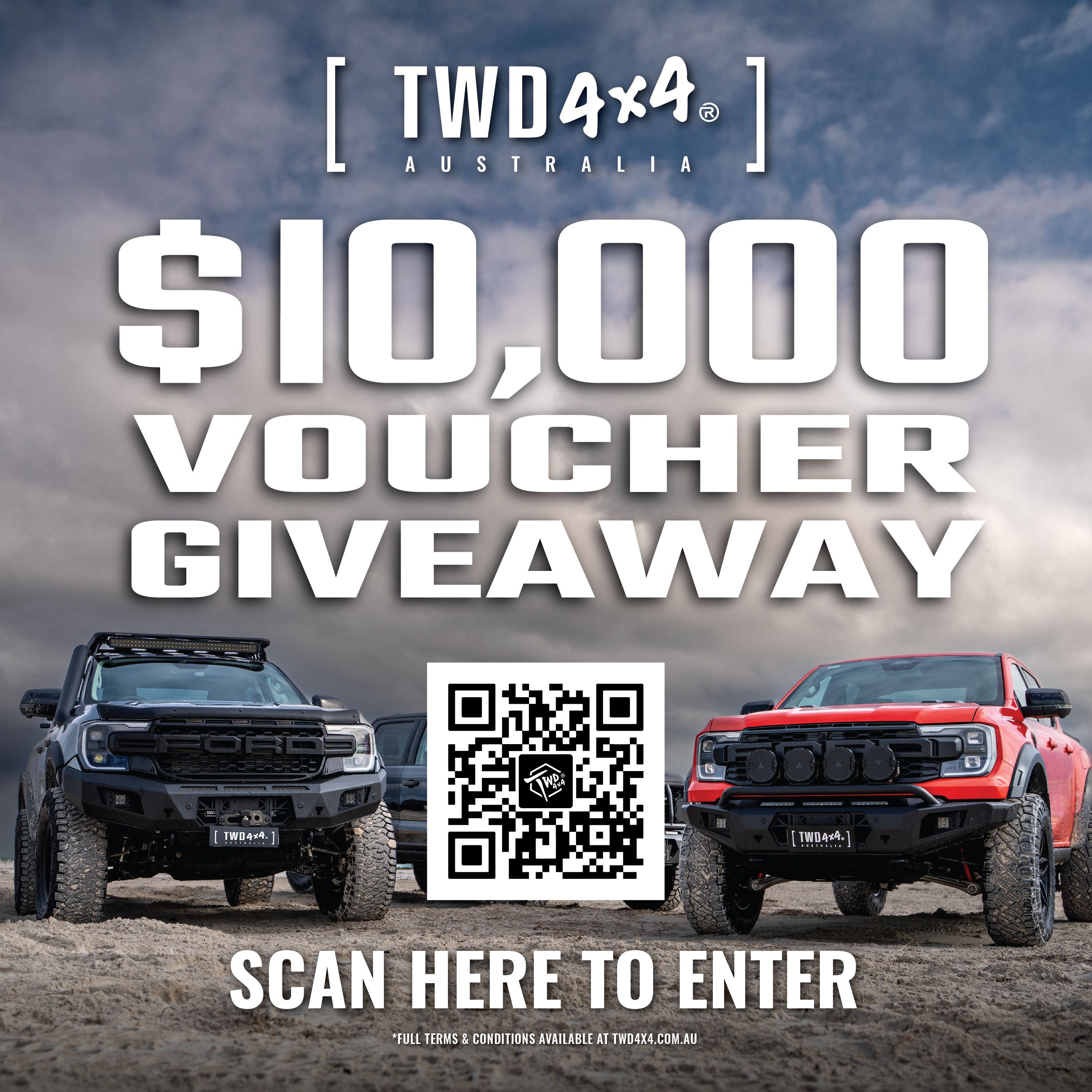 TWD 4x4 $10,000 Voucher Giveaway