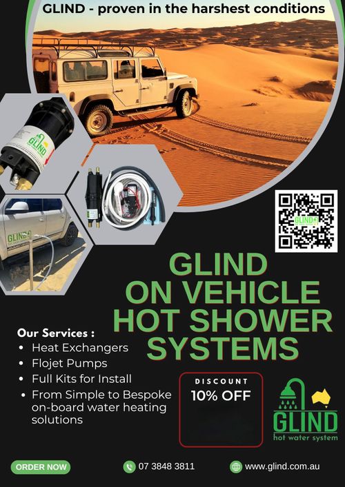 GLIND - Showers anywhere, anytime