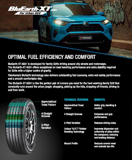 BluEarth-XT AE61 Product Flyer