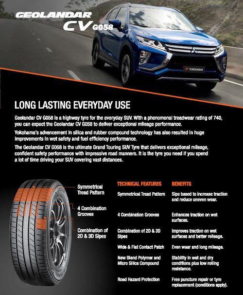 GEOLANDAR CV G058 Product Flyer