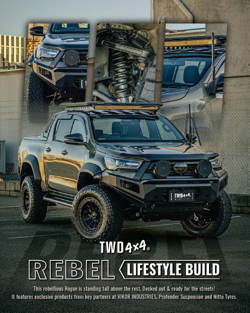 Twd 4x4 - Rebel Lifestyle Build - Hilux Rogue