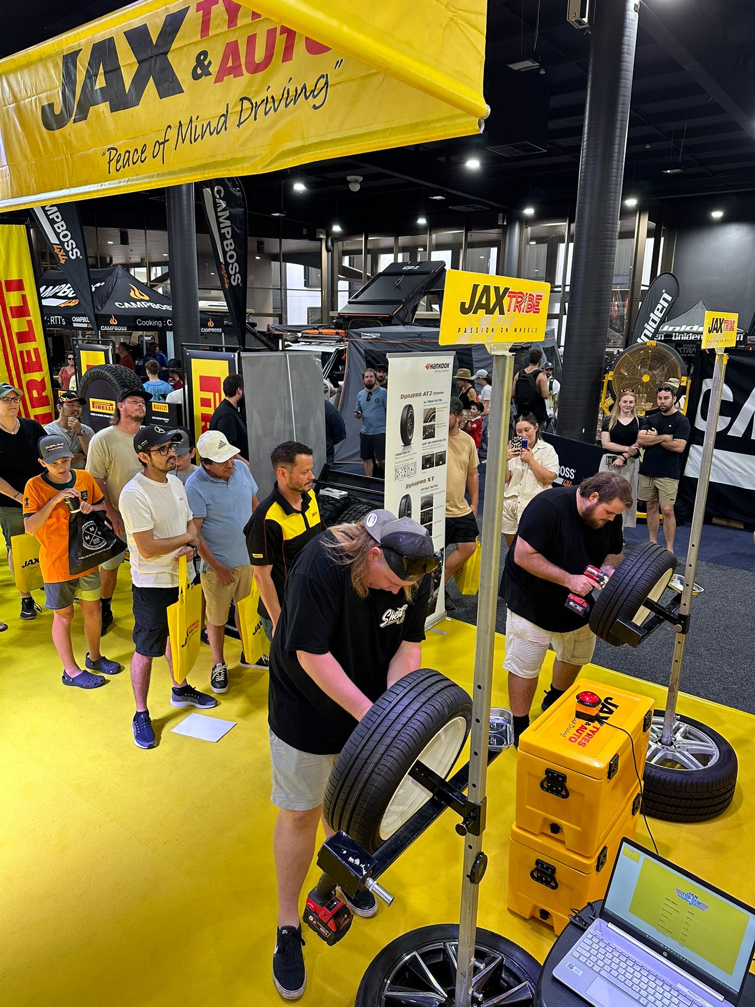 JAX Top Gun - Wheel Changing Competition