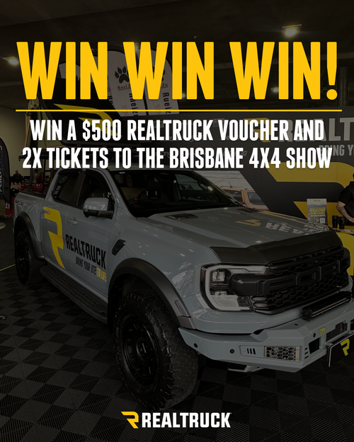 Win $500 RealTruck vocuher plus 2 x tickets to the Brisbane 4x4 show 