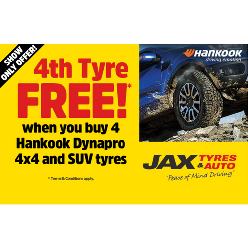 Hankook - Buy 4 and get the 4th FREE