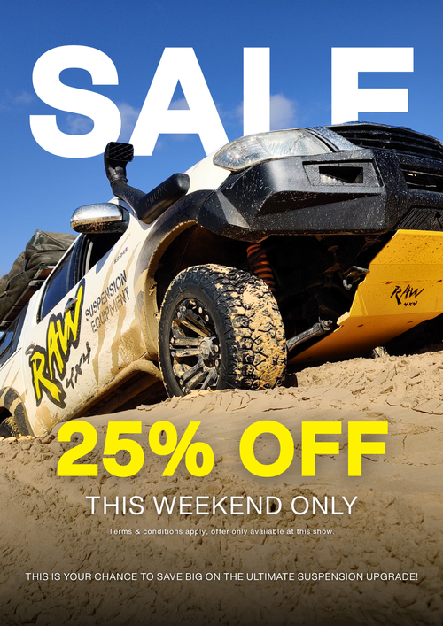 25% OFF SHOW SPECIAL