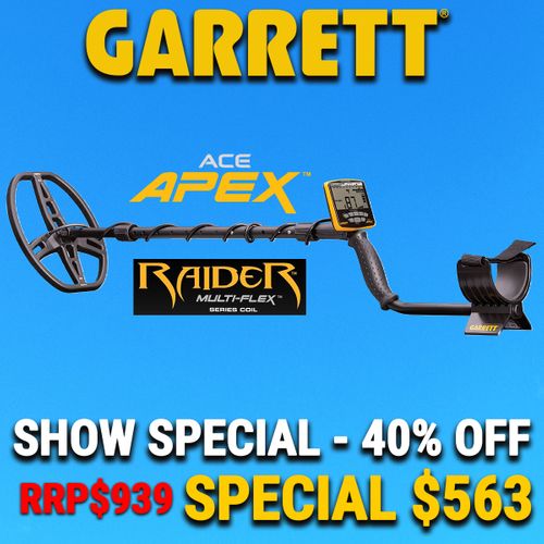 40% Off Garrett APEX RAIDER Metal Detector