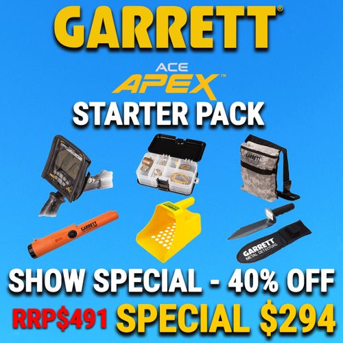 40% Off Garrett APEX Accessory Starter Pack